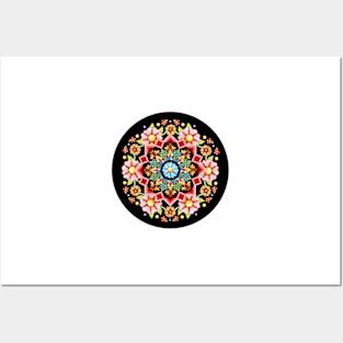 Maximalist Millefiori Posters and Art